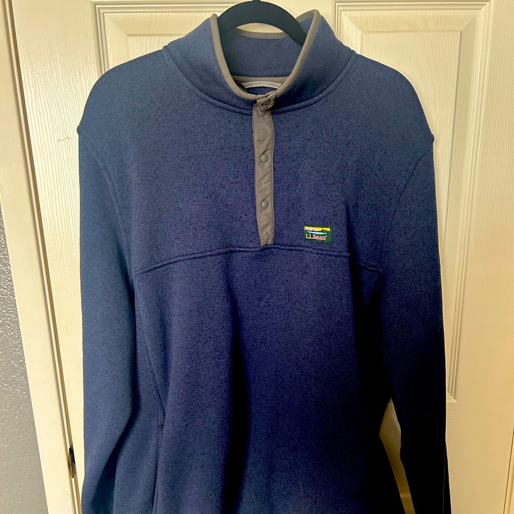 LL Bean quarter snap fleece XXL Men’s